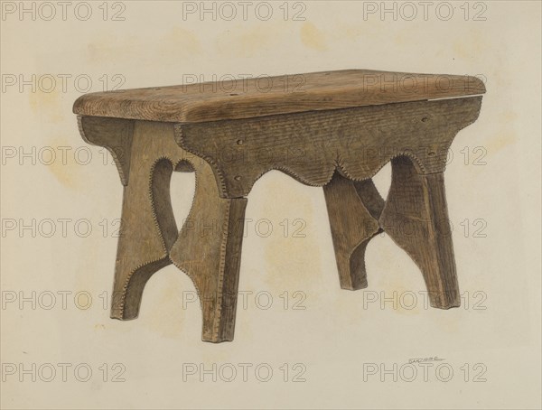 Cricket (Foot Stool), c. 1941.