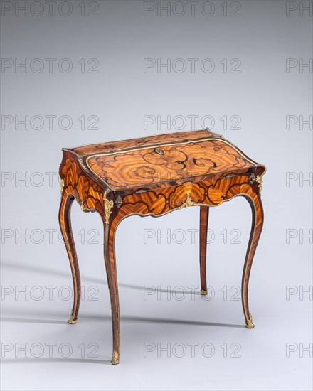 Lean-to Writing Desk (table à abbattant), c. 1750.