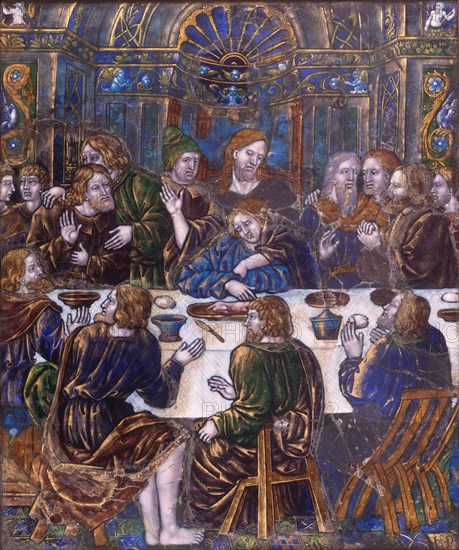 Plaque with the Last Supper, c. 1530.