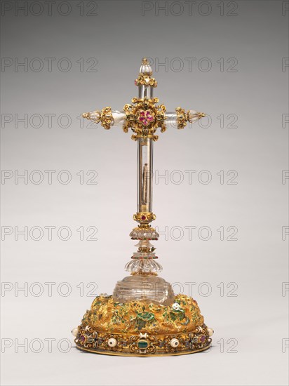 Reliquary Cross, 1550/1575, with late 19th century alterations.