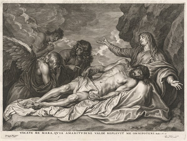 Virgin Supporting the Dead Christ.