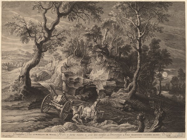 Rocky Landscape, c. 1638.