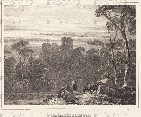 Bothwell Castle, 1826.