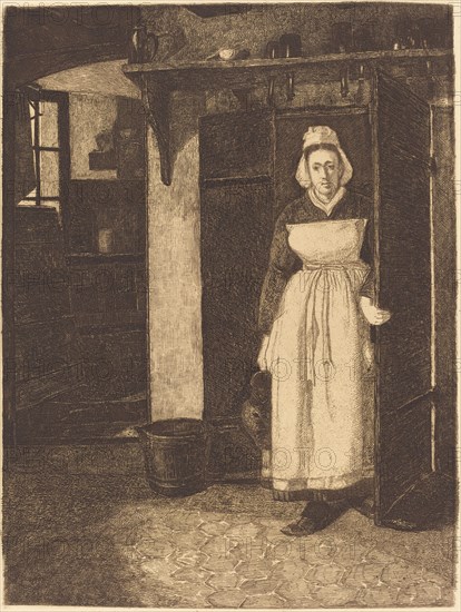 The Basement Door (La Sortie de Cave), 1871.