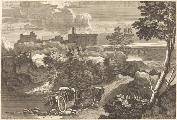 Landscape with Wagon.