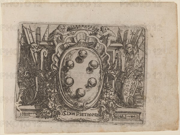 Dedication to Don Pietro Medici from "Bizzarie di varie Figure", 1624.
