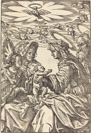 The Holy Family with Saint Anne and Saint Joachim, 1512.