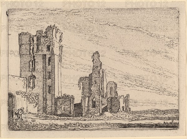 Two Ruins (Huys te Kleef near Haarlem), 1621.