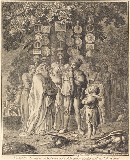 Ancient Teutons, 1782.