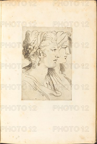 Print from Drawing Book, c. 1610/1620.