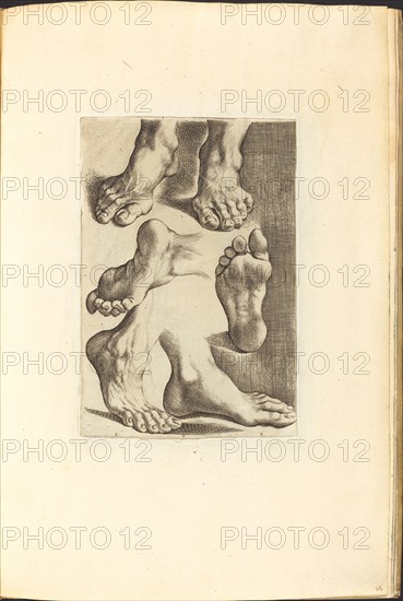 Print from Drawing Book, c. 1610/1620.