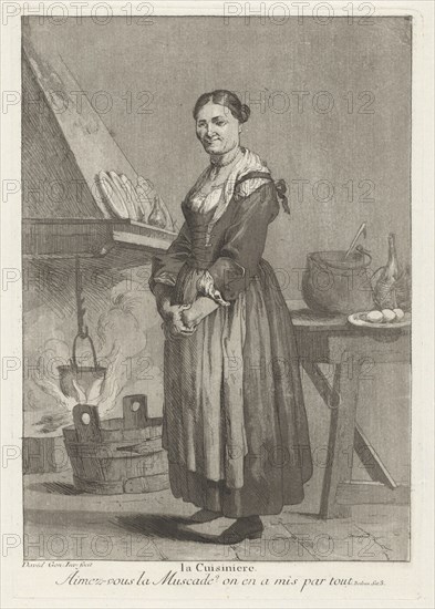 La Cuisiniere (The Cook), 1775.