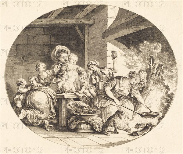 Les Baignets, probably 1782.