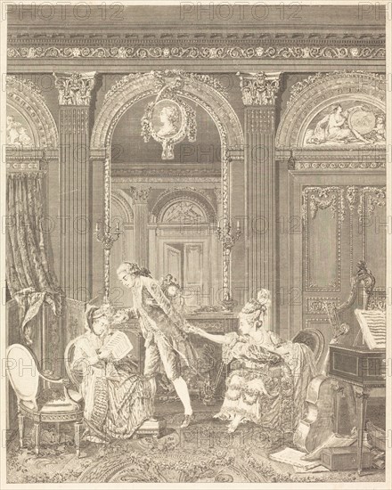 Le Billet doux, 1778.