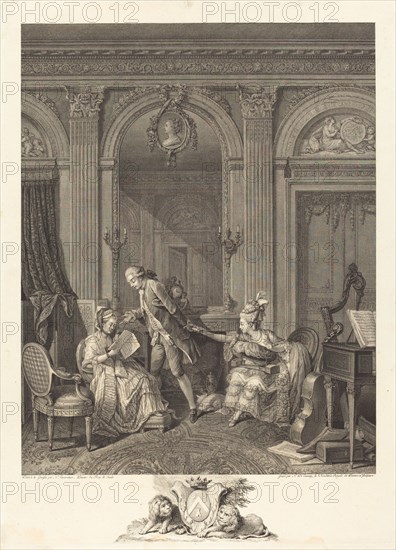 Le Billet doux, 1778.