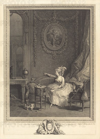 La Consolation de l'absence, 1785.