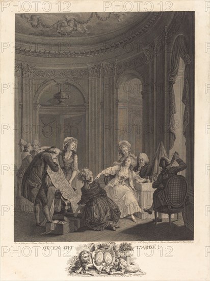 Qu'en dit l'Abbé?, 1788.