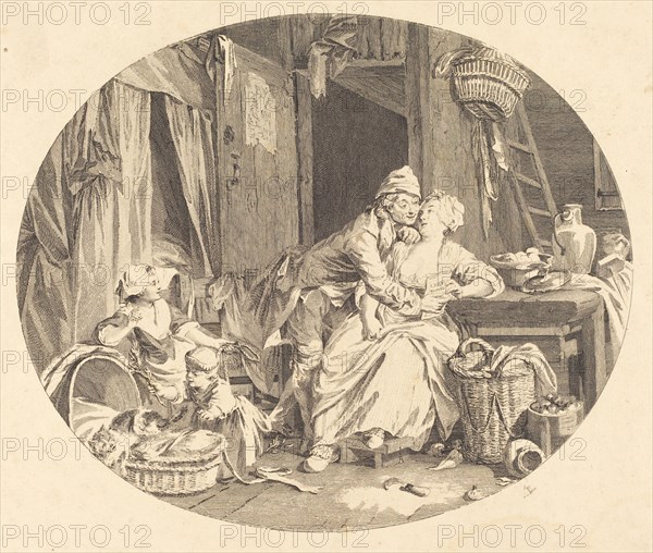 La Félicité villageoise, 1784.