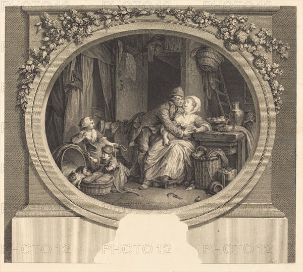 La Félicité villageoise, 1784.