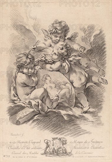 Allegory of Painting with Three Cherubs (99).