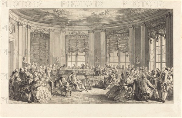 Le concert, 1774.