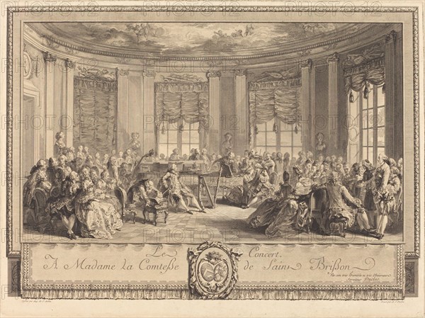 Le concert, 1774.