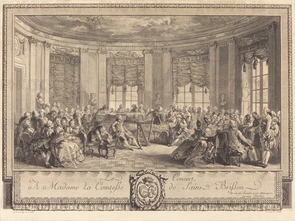 Le concert, 1774.