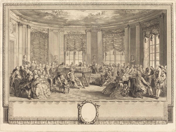 Le concert, 1774.