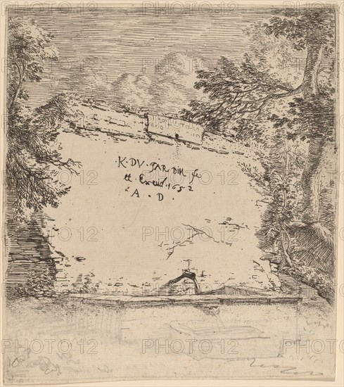 Title Page with Fountain, 1652.