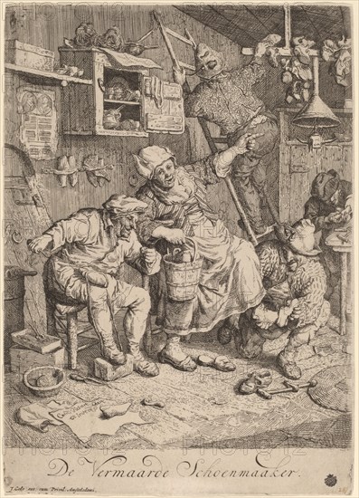 The Merry Shoemaker, 1695.