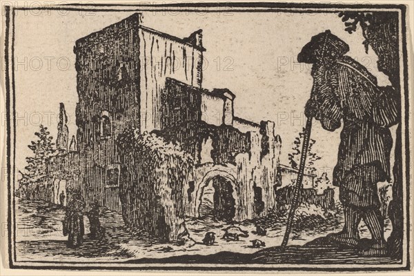 Shepherd and Ruins, 1621.