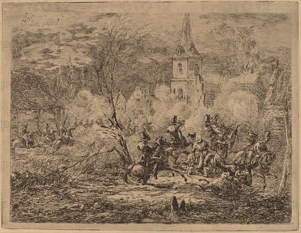 Capture of a Village (Prise d'un village).