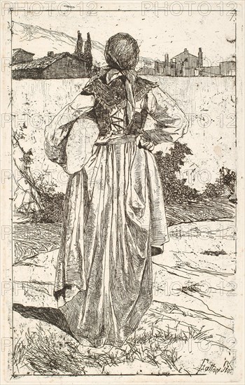 Woman of the Gabbro [Donna al gabbro], 1886/1887.