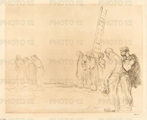 Calvary (second plate), 1902.