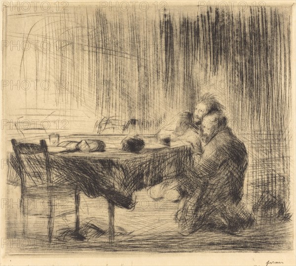 After the Vision (second plate), 1902/1907.