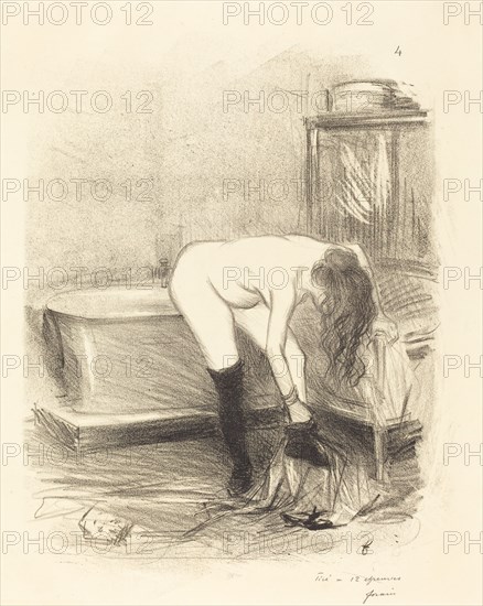 The Bath (vertical plate), c. 1896.