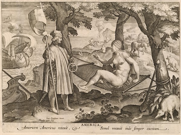 America: pl.1, c. 1580/1590.