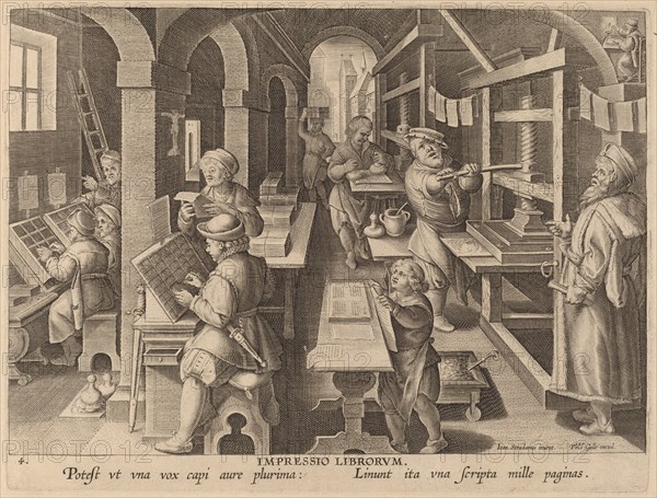 Printers at Work: pl.4, c. 1580/1590.