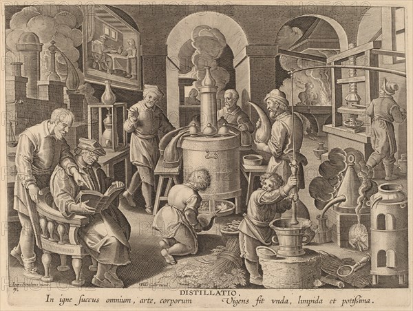 Distillation: pl.7, c. 1580/1590.