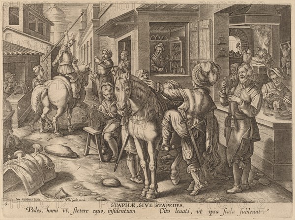 Equestrian Harnesses: pl.9, c. 1580/1590.