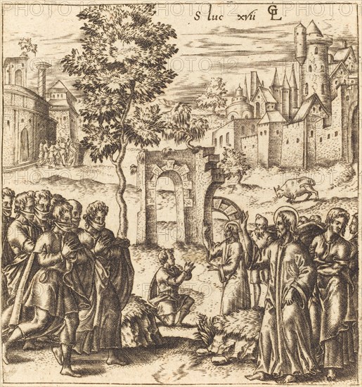 The Ten Lepers are Cleansed, probably c. 1576/1580.