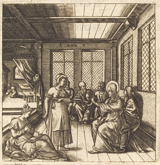 Christ in the House of Mary and Martha, probably c. 1576/1580.