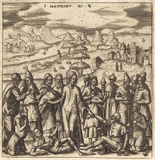 Christ Healing the Sick, probably c. 1576/1580.