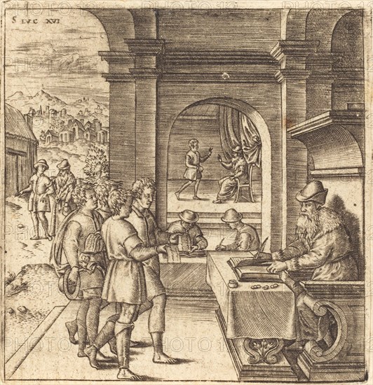 The Dishonest Steward, probably c. 1576/1580.