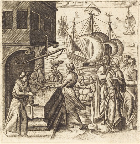 The Calling of Matthew, probably c. 1576/1580.