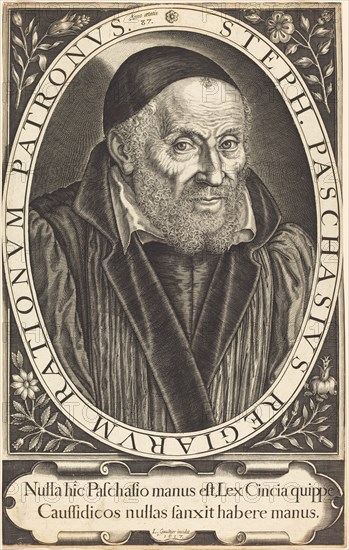 Etienne Pasquier, 1617.