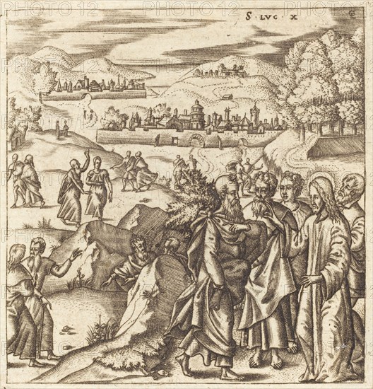 The Mission of the Seventy, probably c. 1576/1580.