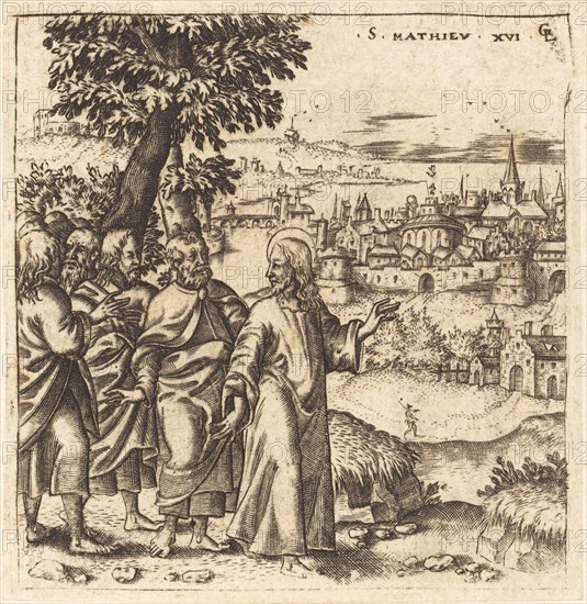 Christ Admonishes His Disciples, probably c. 1576/1580.