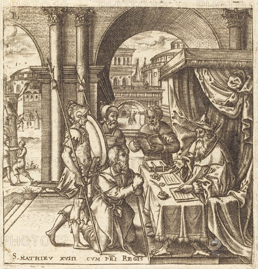 The Servant Begging for Mercy from His King, probably c. 1576/1580.