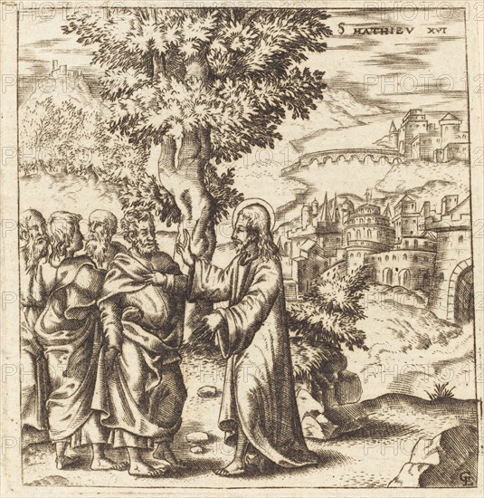 Christ Admonishes His Disciples, probably c. 1576/1580.